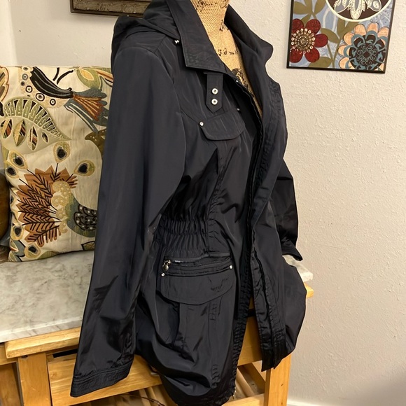 Laundry By Shelli Segal Trench Raincoat! Fabulous Fit Size XL!! Fabulous! - Picture 3 of 12